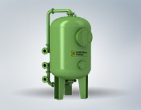 碳钢衬胶钠(阳)离子交换器